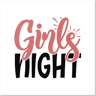 girls night Posters and Art